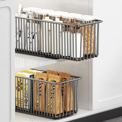 Pull-Out Cabinet Organizer Basket｜Under Sink Sliding Storage for Kitchen Cabinets｜Clearance Sale｜Space Saving Kitchen Organizer